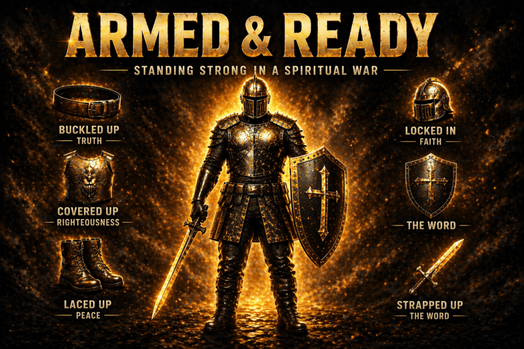STRAPPED UP — The Sword of the Spirit